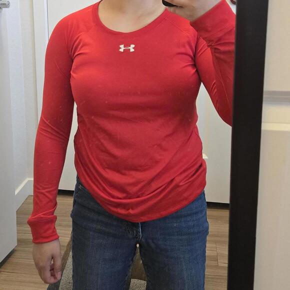 Under Armour Tops - Under Armour Women's Red Shirt